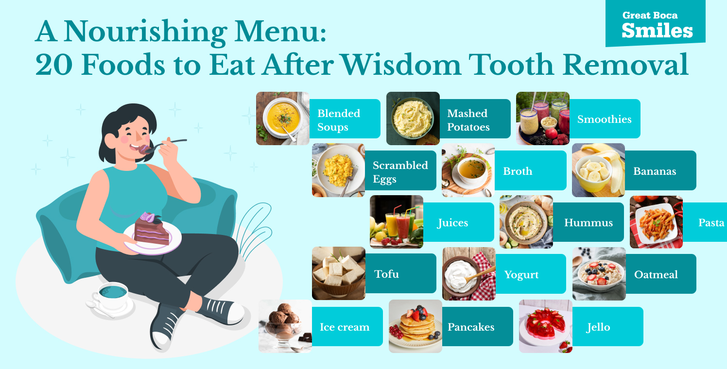 20 Foods To Eat After Wisdom Tooth Removal